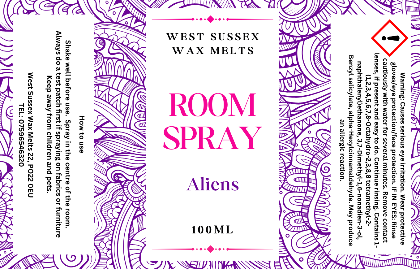 Aliens Room Spray