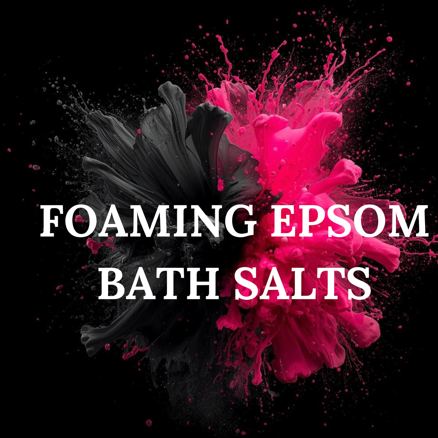 Foaming Epsom Bath Salts