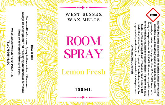 Lemon Fresh Room Spray