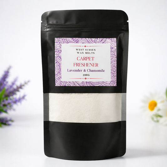 Lavender & chamomile carpet freshener